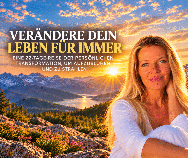 Verändere dein Leben für immer