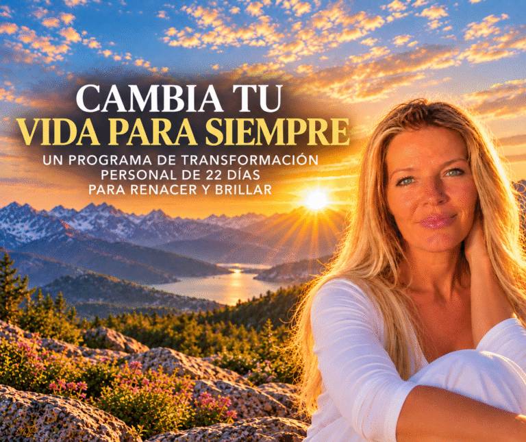 Cambia tu vida para siempre